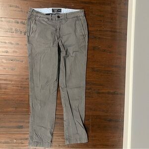 Abercrombie & Fitch Gray Chinos Classic Style